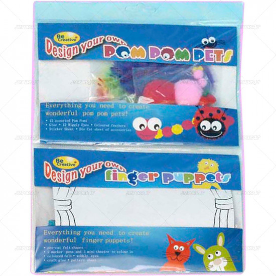 Craft Puppet Set/72 CLEARANCE image
