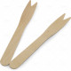 Cutlery Chip Fork Wooden Bio Degradable 1000pcs/10