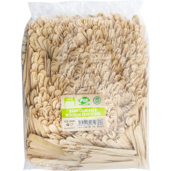 Cutlery Chip Fork Wooden Bio Degradable 1000pcs/10