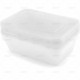 Food Containers & Lids Rectangle Plastic 750ml 4pc/36