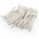 Cutlery Forks Plastic White 50pcs./48 PLASTIC CUTLERY image