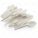 Cutlery Spoons Plastic White 100pcs/20 image