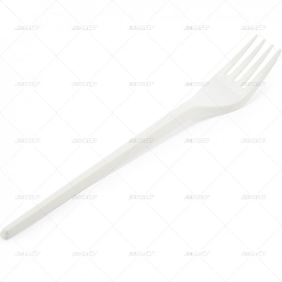 Cutlery Premium Forks Plastic White 100pcs/20 PLASTIC CUTLERY image