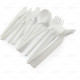 Cutlery Assorted Plastic White 48pcs/48 PLASTIC CUTLERY image