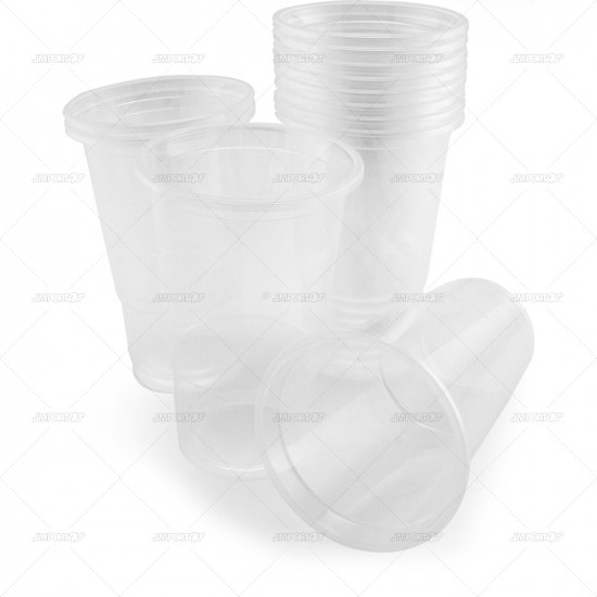 Drink Tumblers Plastic 1pint 12pcs/36 PLASTIC CUPS image