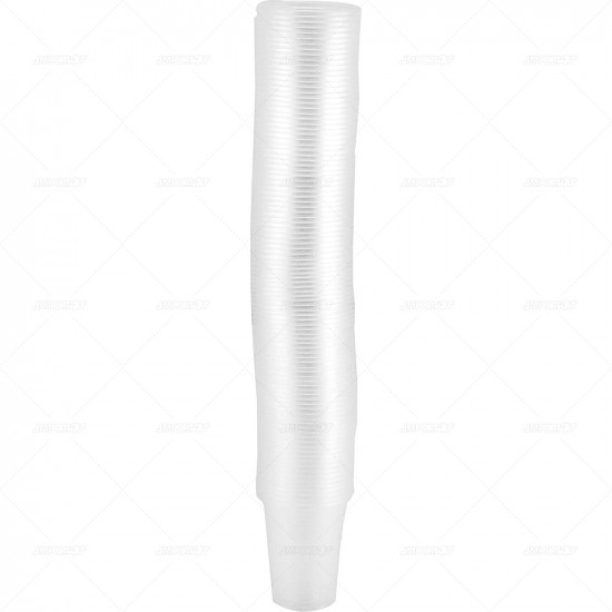 Drink Cups Premium Clear Plastic 200ml 100pc/20 image