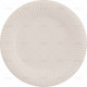 Plates Paper white 18cm 100pc/10 PAPER PLATES image