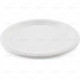 Plates Plastic white 26cm 6pc/40 image