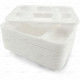 Plates Poly 6 Compartments 31cm 25pc/12 image