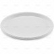 Plates Plastic Oval White 6pcs/40 PLASTIC PLATES image
