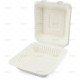 Food Box Bagasse Deep 1000ml 50pc/4 ECO CONTAINERS, ECO CONTAINERS image